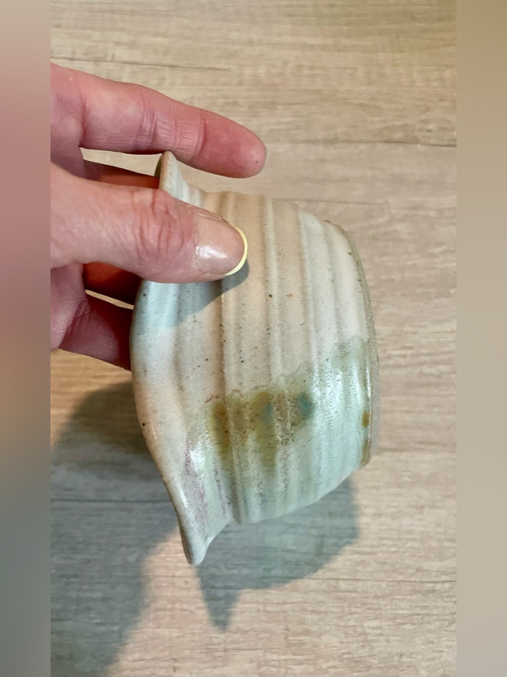 Handcrafted Glazed Pottery Bowl - Picture 6 of 9